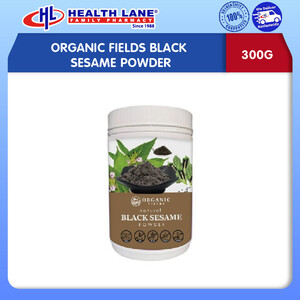 ORGANIC FIELDS BLACK SESAME POWDER 300G